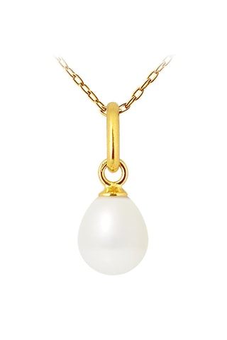 Pendentif - Or jaune et perle de culture d'eau douce