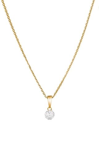 Pendentif Idylle Or jaune et diamants