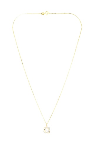 Pendentif Gostivar - Or jaune, diamants et perle de culture