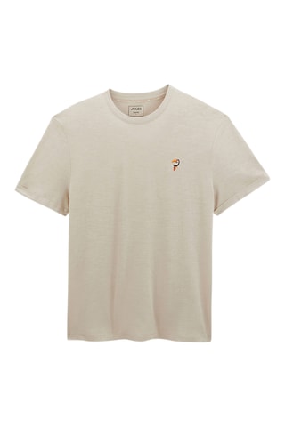 $T-shirt regular - Beige
