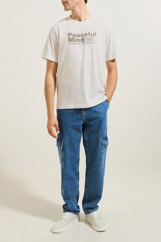 $T-shirt regular - Blanc
