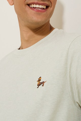 $T-shirt - Vert d'eau chiné