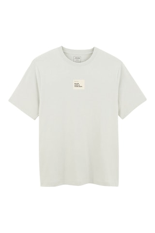 $T-shirt regular - Gris clair