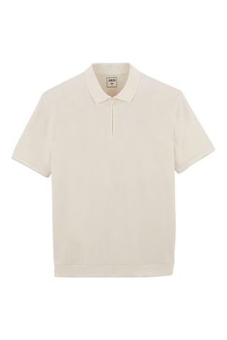 $Polo relaxed - Ecru