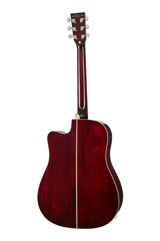 $Guitare acoustique Winterleaf TW5 CE CN - Dès 10 ans - Rouge
