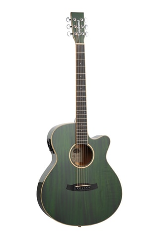 $Guitare acoustique Winterleaf TW4 CE FG RN - Dès 10 ans - Vert