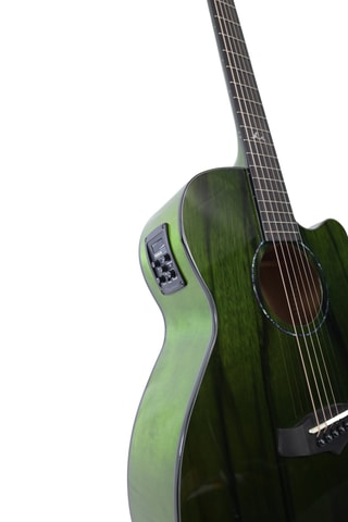 $Guitare acoustique Azure TA4 CE - Dès 10 ans - Vert