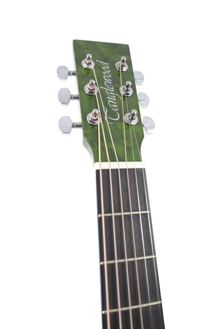 $Guitare acoustique Azure TA4 CE - Dès 10 ans - Vert
