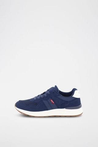 $Sneakers Junior - Bleu foncé et marron