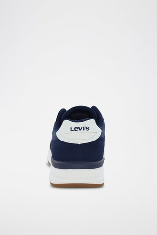$Sneakers Junior - Bleu foncé et marron
