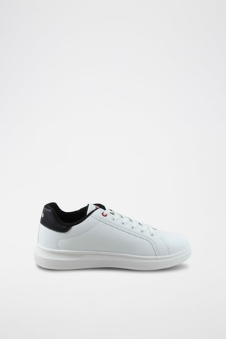 $Baskets Ellis - Blanc et noir