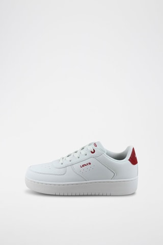 $Baskets New Union - Blanc et rouge