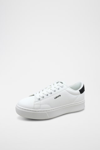 $Sneakers plateformes Amber - Blanc