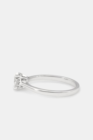 $Solitaire Amoureuse - Or blanc et diamants