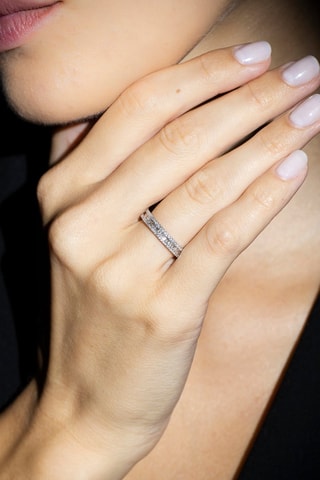 $Bague Marabella - Or blanc et diamants