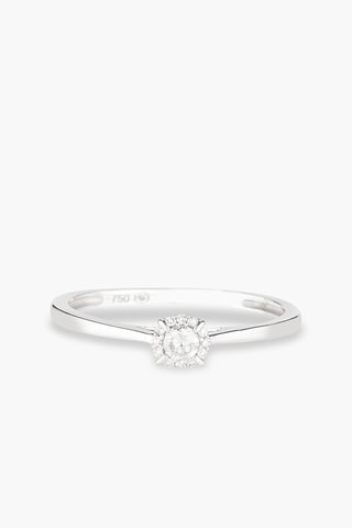 $Bague Amoureuse - Or blanc et diamants