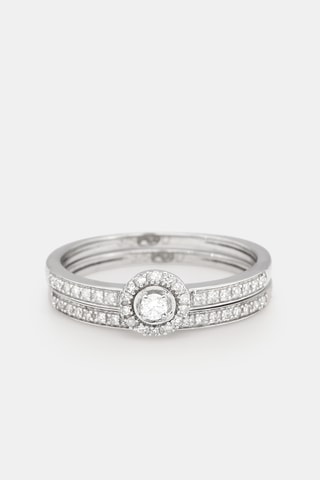 $Bague Avesta 
Or blanc et diamants