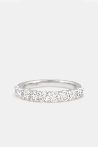$Bague Alliance Only You - Or blanc et diamants