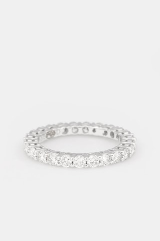 $Alliance Tour complet Forever - Or blanc et diamants