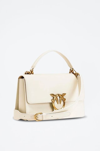 $Sac bandoulière en cuir - Blanc - Pinko