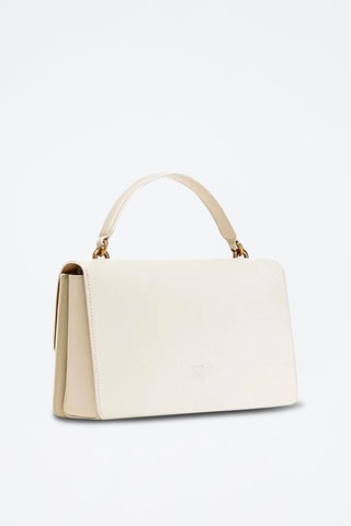 $Sac bandoulière en cuir - Blanc - Pinko