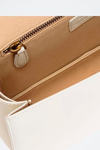 $Sac bandoulière en cuir - Blanc - Pinko