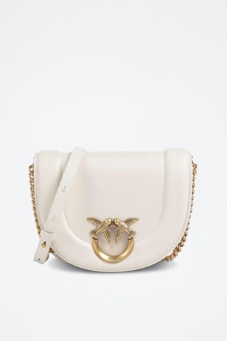 $Sac bandoulière en cuir - Blanc - Pinko