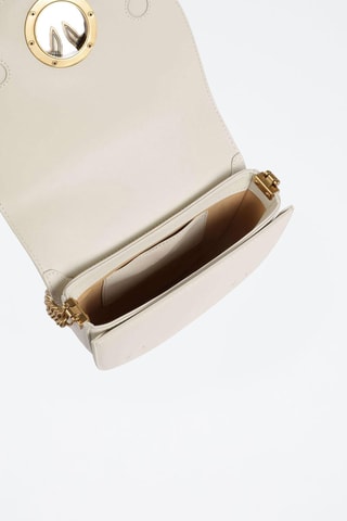 $Sac bandoulière en cuir - Blanc - Pinko