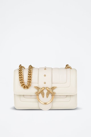 $Sac bandoulière en cuir - Blanc - Pinko