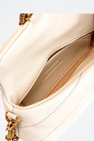$Sac bandoulière en cuir Blanc - Pinko