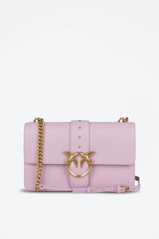 $Sac bandoulière en cuir de veau - Lilas - Pinko