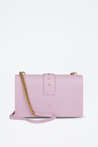 $Sac bandoulière en cuir de veau - Lilas - Pinko