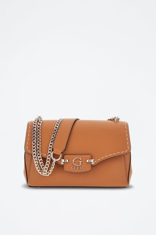 $Sac bandoulière Nastra - Camel - Guess