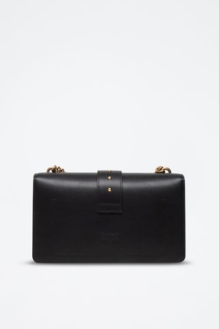 $Sac bandoulière en cuir Love Classic Icon - Noir - Pinko