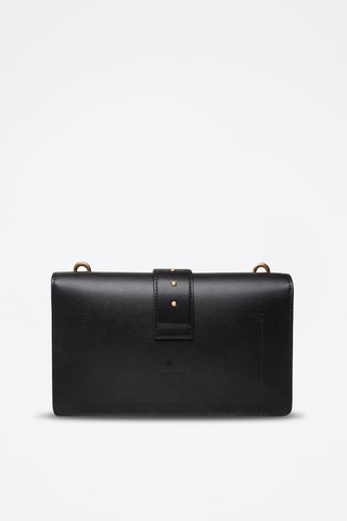 $Sac bandoulière en cuir Love Classic Icon - Noir - Pinko