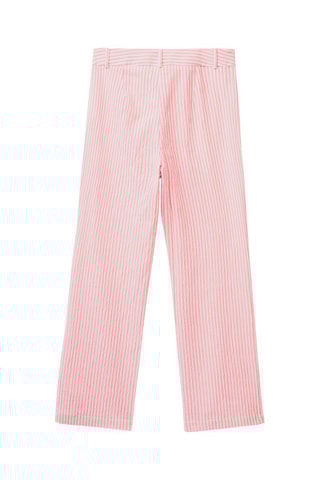 $Pantalon droit 7/8 Rose