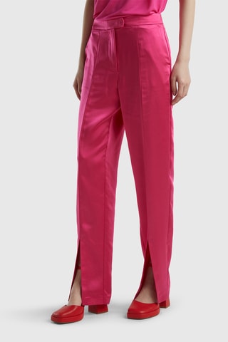 $Pantalon taille haute - Fuchsia
