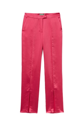 $Pantalon taille haute - Fuchsia