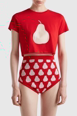 $T-shirt court - Rouge