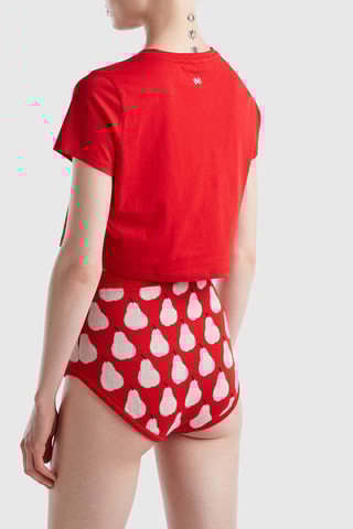 $T-shirt court - Rouge