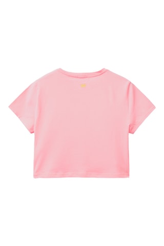 $T-shirt court - Rose