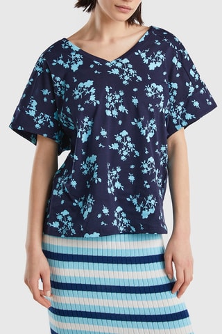 $T-shirt - Bleu foncé