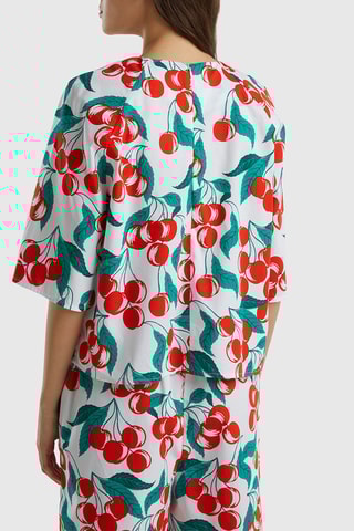 $Blouse - Blanc