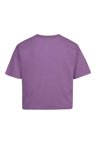 $T-shirt noué - Violet