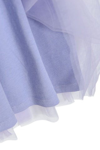 $Robe Violet et blanc
