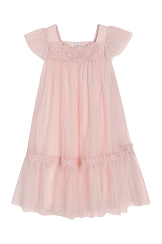 $Robe en tulle - Rose