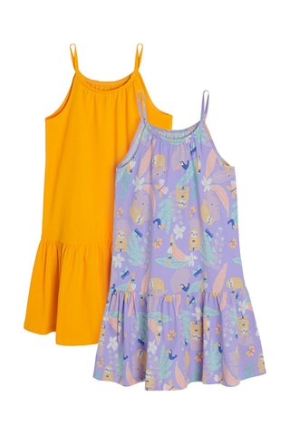 $2 robes Orange et mauve