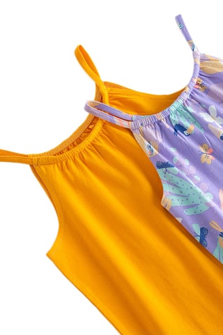 $2 robes Orange et mauve