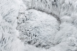 $Coussin rond apaisant  Blanc - 75 x 24 cm