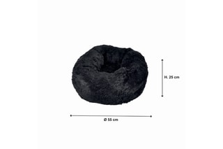 $Coussin - Noir - 55 x 25 cm